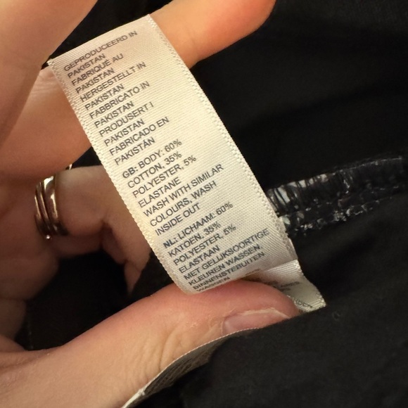 Fat Face - five pocket Jeggings - Black - Picture 10 of 11